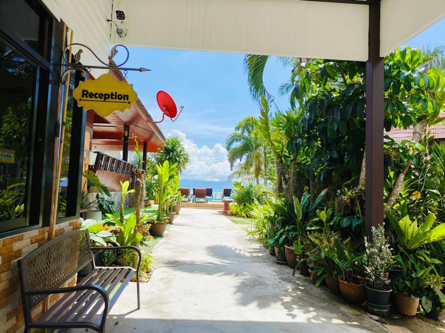 Phangan Lodge Баан Тай Экстерьер фото